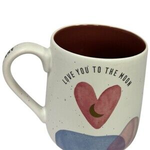 Sheffield Home Coffee/Tea Mug Love You to the Moon and Back Speckled Cream